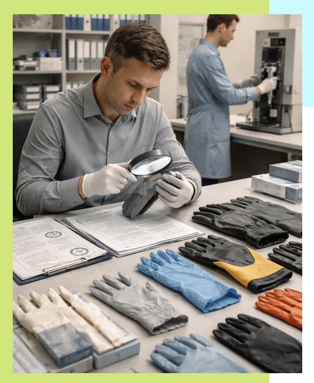 Сертификация перчаток и средств защиты продукции в Вязьме