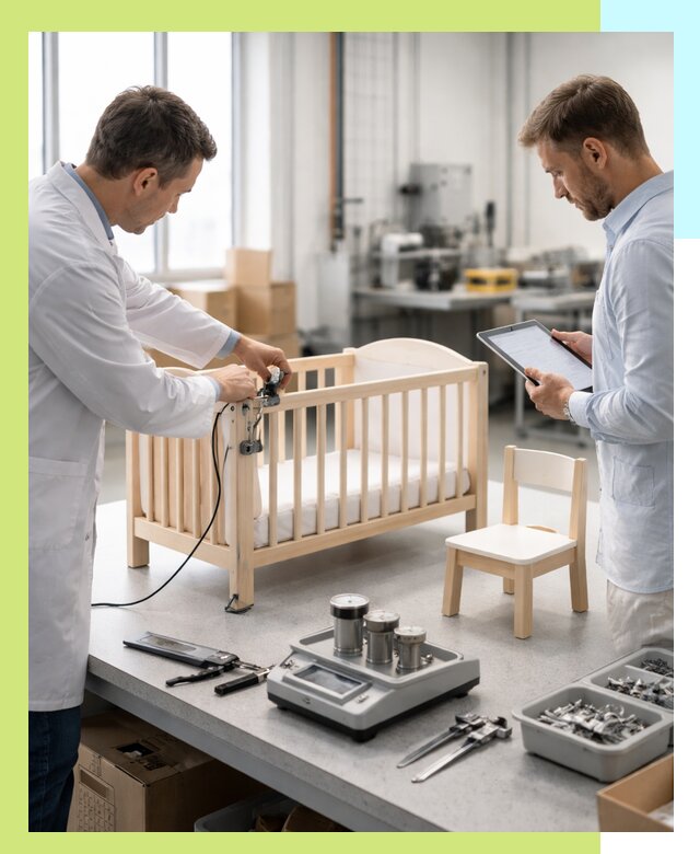 Сертификация детской мебели и проверка безопасности в Вязьме