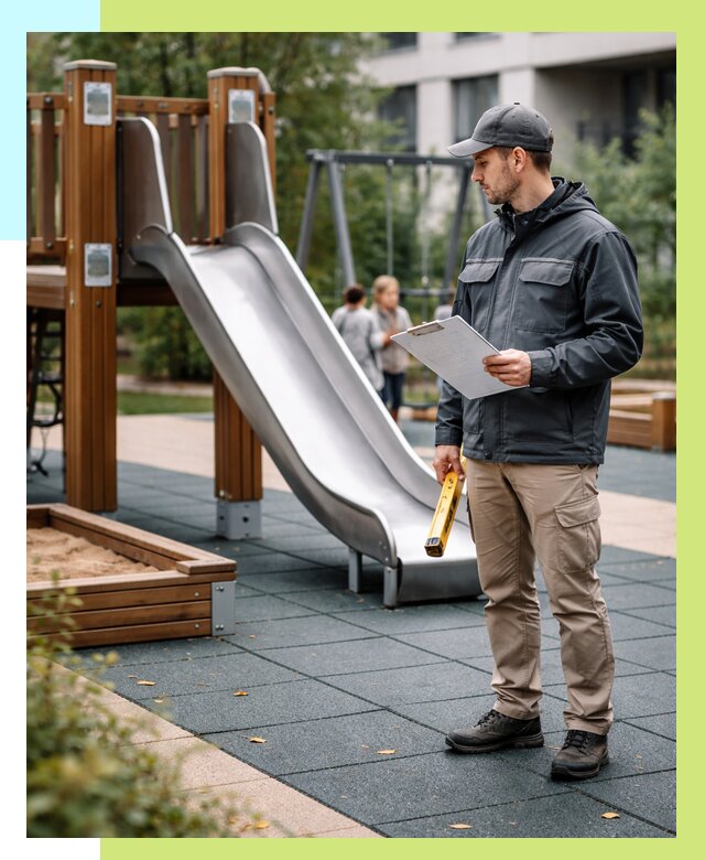 Сертификация детских площадок в Вязьме от 25705 р. | Алешин-Взь