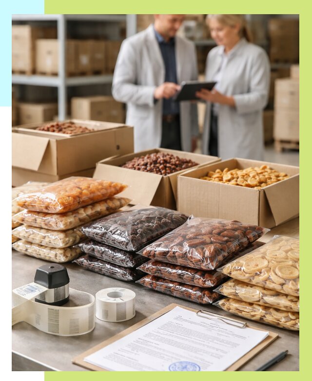 Сертификация сухофруктов в Вязьме от 12338 р. | Алешин-Взь под ключ