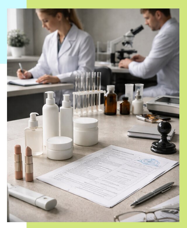 Сертификация косметики в Вязьме от 20564 р. - Алешин-Взь