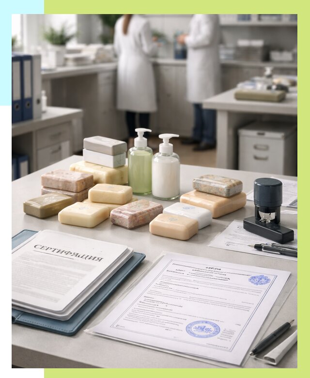 Сертификация мыла и сертификат на мыло в Вязьме от 12338 | Алешин-Взь