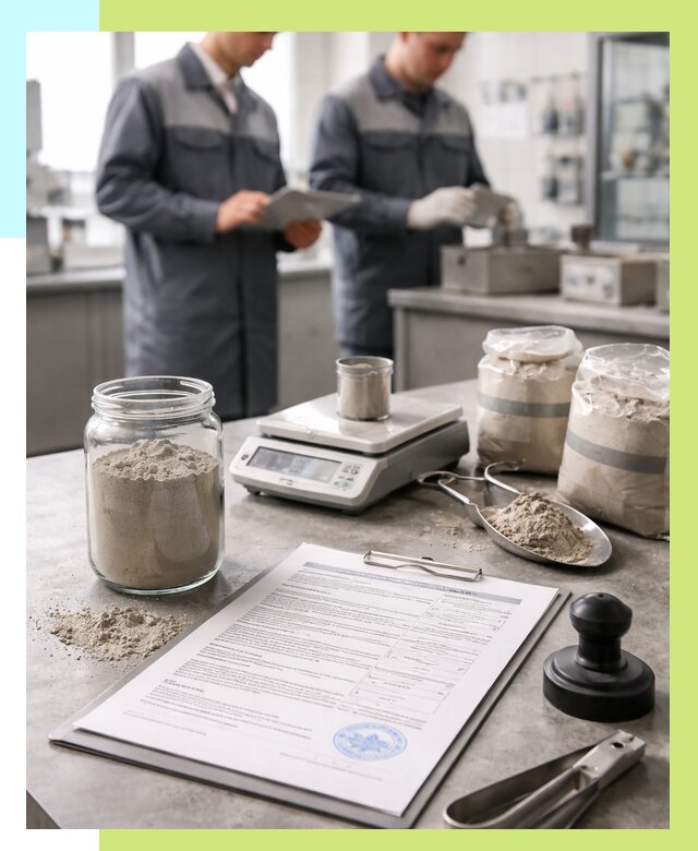 Сертификация цемента в Вязьме от 20564 р. | Алешин-Взь