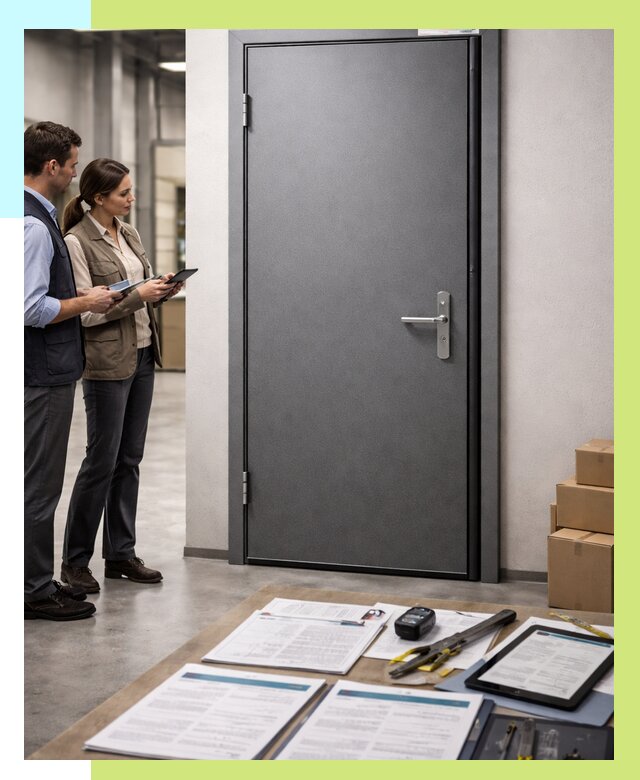 Сертификация противопожарных дверей в Вязьме от 9254 р. | Алешин-Взь