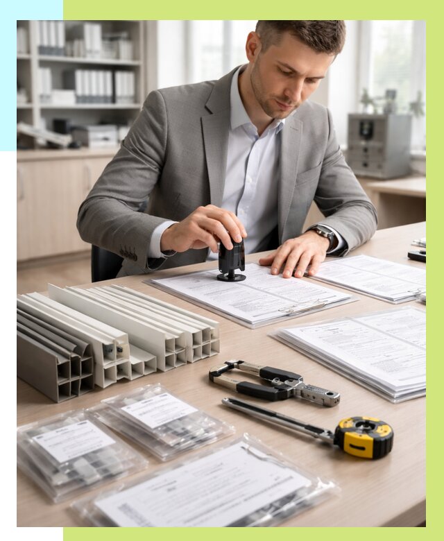 Сертификация ПВХ продукции в Вязьме от 8740 р., Алешин-Взь