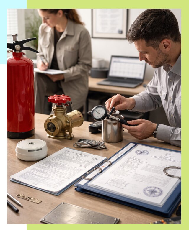 Сертификация пожарного оборудования в Вязьме от 15423 р.|Алешин-Взь