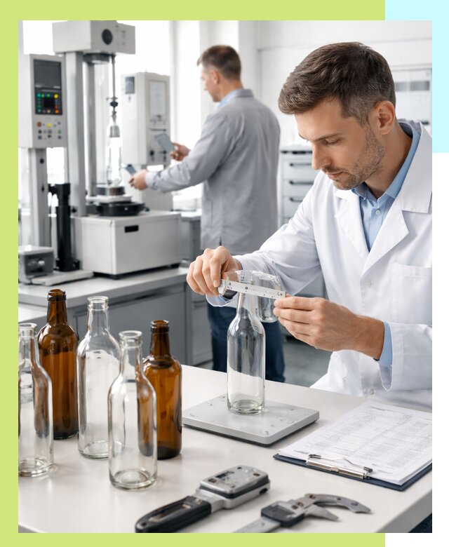 Сертификация стеклянных бутылок и сопутствующей упаковки в Вязьме