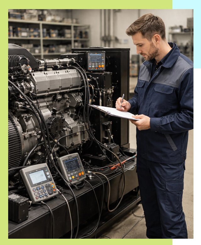 Сертификация дизельных генераторов и их оборудования в Вязьме