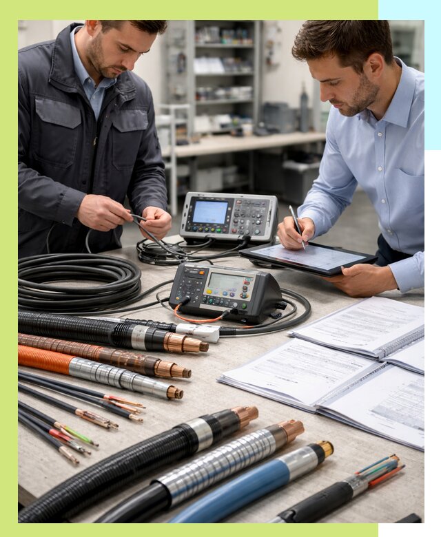 Сертификация кабеля и электропроводки в Вязьме под ключ