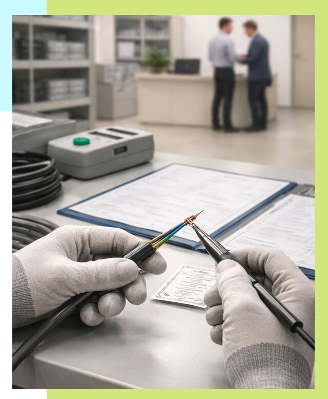 Сертификация провода в Вязьме от 18508 р. в Алешин-Взь