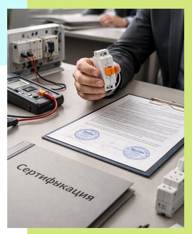 Сертификация выключателей под ключ в Вязьме от 15423 р. | Алешин-Взь