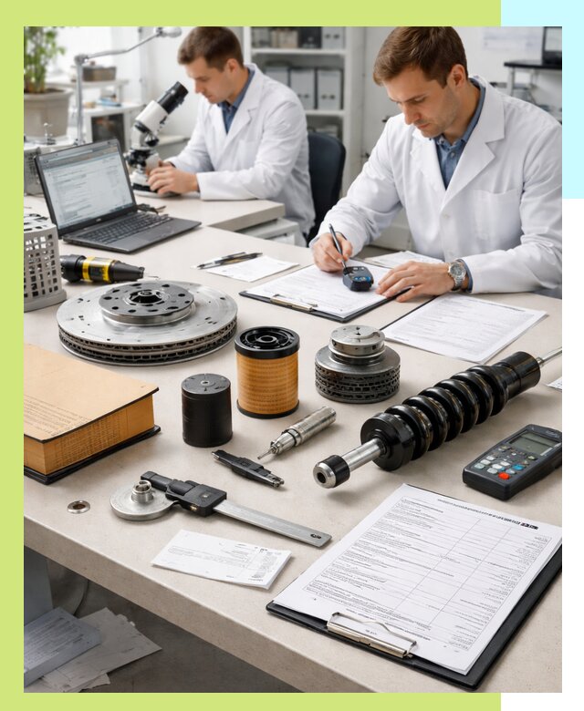 Сертификация автозапчастей и комплектующих в Вязьме по ГОСТ