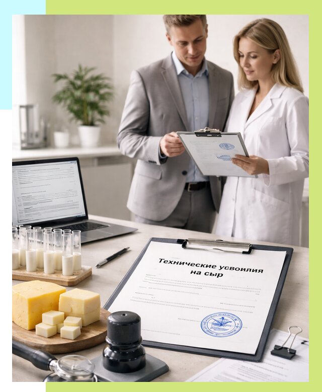 ТУ на сыры в Вязьме срочно от 12338 р. — оформление | Алешин-Взь