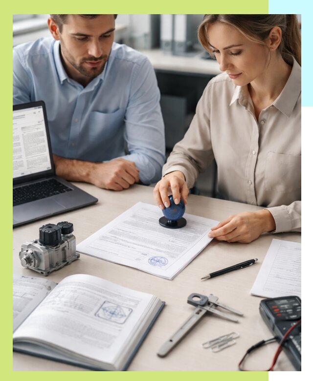 Выдача паспорта изделия и техническая экспертиза продукции в Вязьме