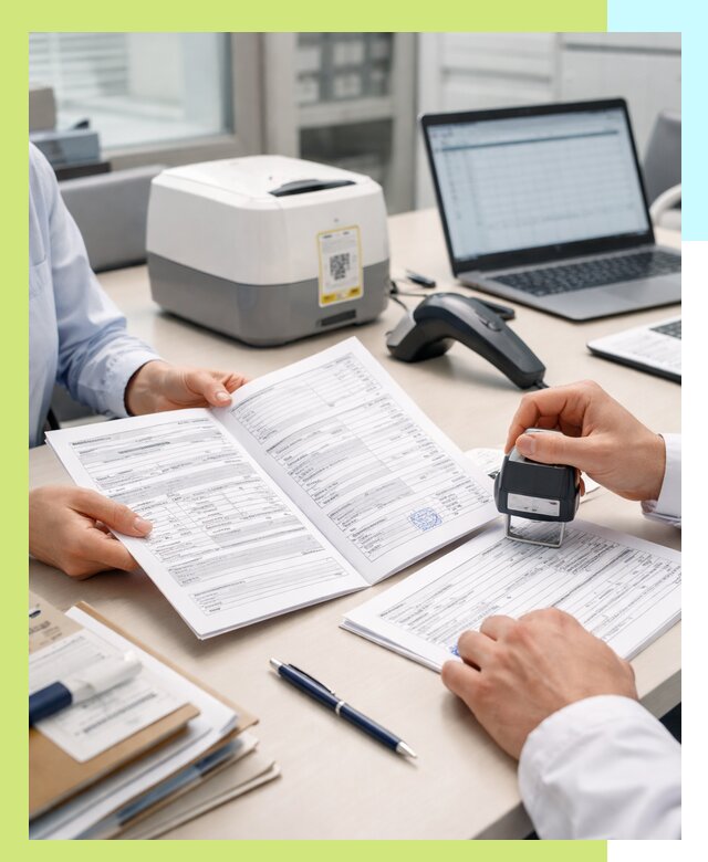 Оформление паспорта на товар и сопроводительных документов в Вязьме