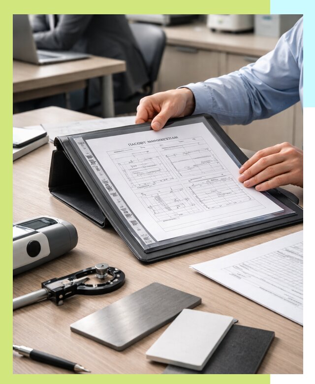 Оформление паспорта материала для продукции в Вязьме