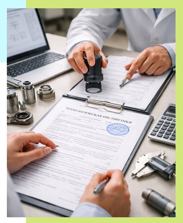 Технологическая инструкция в Вязьме от 8740 р., под ключ Алешин-Взь