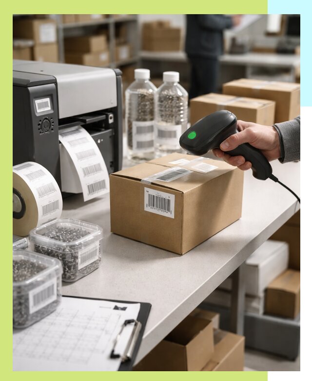 Штрихкодирование продукции и маркировка для продажи в Вязьме