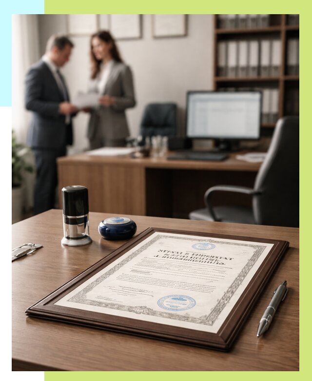 Свидетельство о регистрации продукции в Вязьме от 9254 р.|Алешин-Взь