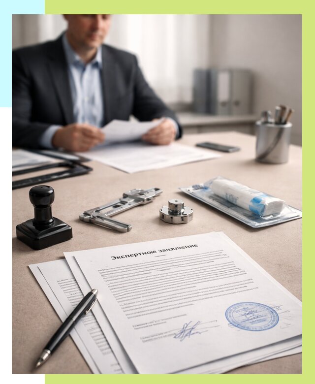 Экспертное заключение на продукцию в Вязьме от 8740 р. | Алешин-Взь