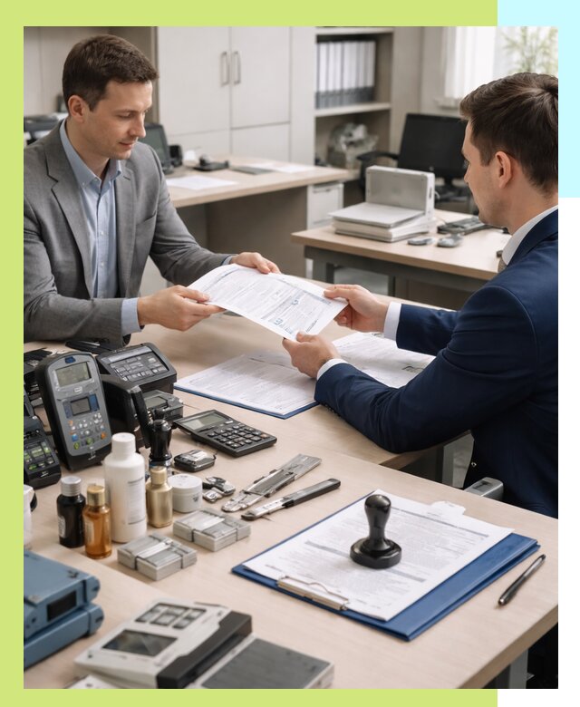 Оформление и получение заключения РЧЦ для оборудования в Вязьме