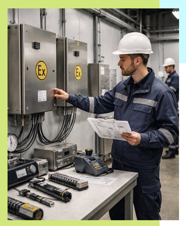 Сертификат взрывозащиты промышленного оборудования в Вязьме