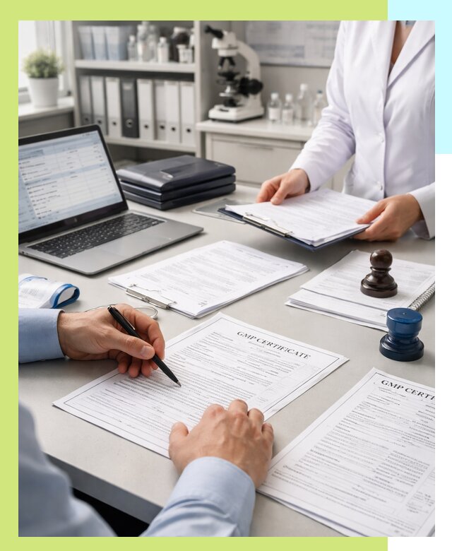 Оформление сертификата GMP в Вязьме для фармпроизводства