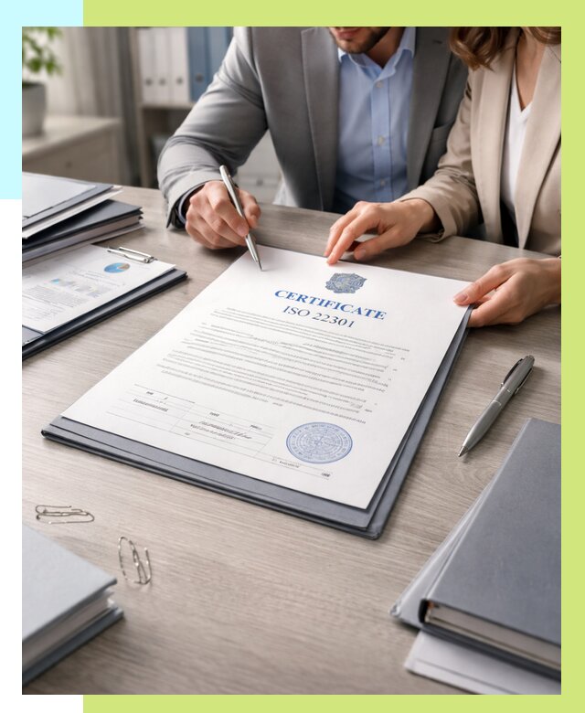 Сертификат ISO 22301 в Вязьме от 46269 р. | Алешин-Взь срочно