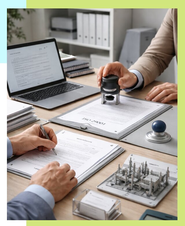 Сертификат ISO 29001 в Вязьме под ключ от 77115 р. | Алешин-Взь