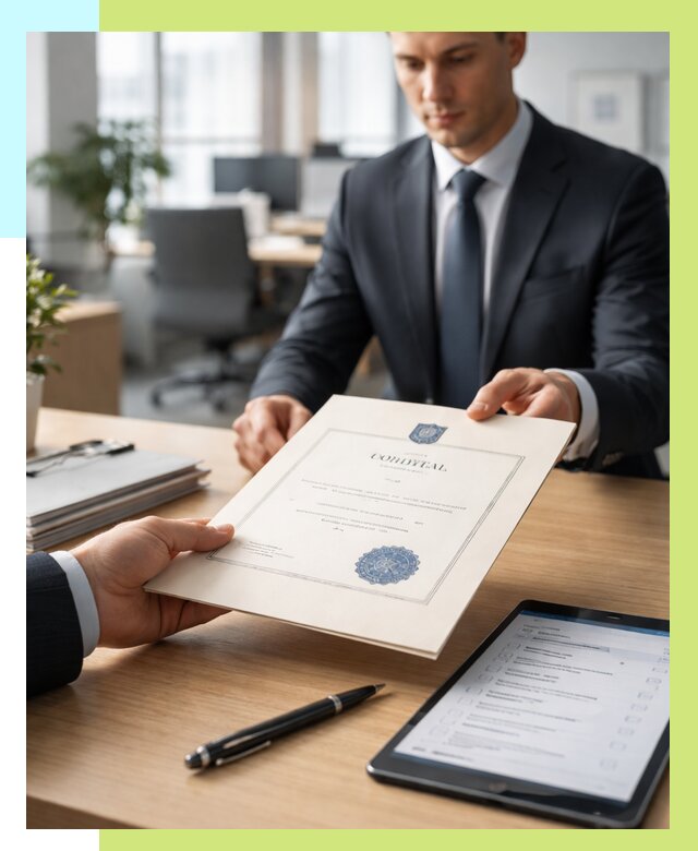 Сертификат ISO 30301 в Вязьме от 35987 р. | Алешин-Взь - под ключ