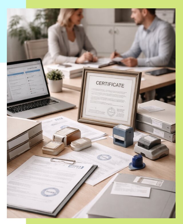 Сертификация компании в Вязьме от 46269 р. | Алешин-Взь — заказ